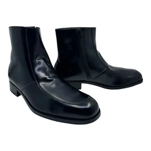Botas Florsheim Talla 12 de Cuero Negras Hechas en India Estilo Cremallera 11080 DB - Imagen 1 de 14