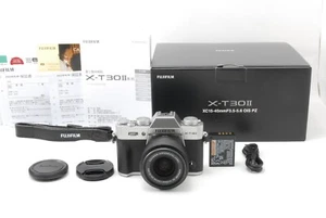 【 UNUSED 】 FUJIFILM X-T30 II Mirrorless Camera w/ XC 15-45mm OIS PZ Lens JAPAN - Picture 1 of 10