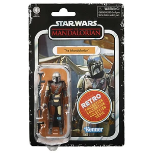 STAR WARS THE RETRO COLLECTION THE MANDALORIAN 3.75-INCH FIGUR - Bild 1 von 5