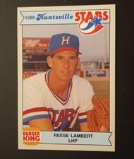 1989 Burger King Huntsville Stars Reese Lambert