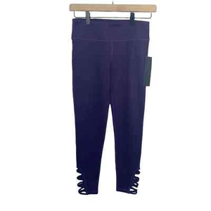 Mono B lattice leggings purple small New with tags - Picture 1 of 4