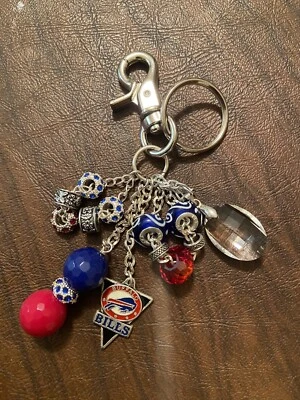 Buffalo Bills NFL Cartera Dije Llavero Llavero Llavero Foto 1 de 4