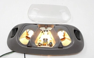 Ford F150 250 Mustang Bronco 1997 95-04 cúpula interior mapa luz lámpara gris OEM Foto 1 de 4