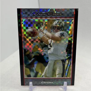 2007 Bowman Chrome #BC118 Drew Brees Xfractor /250 Saints SP - Picture 1 of 6