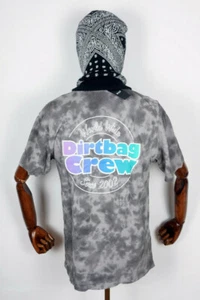 Camiseta Huf Worldwide Skateboard Camiseta DBC Algodón Caramelo Lavado Negra en XS - Imagen 1 de 2