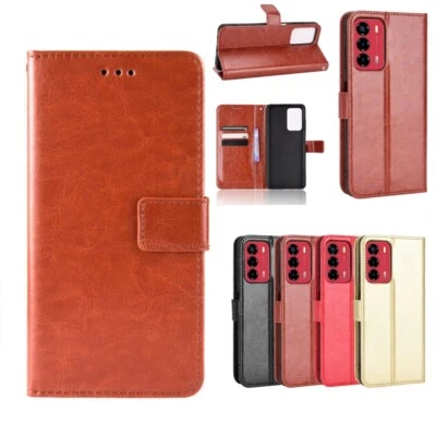 Funda tipo billetera abatible para teléfono ZTE Blade A53 A52 A72 A31 A32 A51 A71 A7 A5 Foto 1 de 4