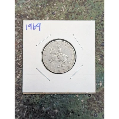 1969 Austria 5 Schilling Coin – Lipizzaner Stallion Design - Image 1 of 2