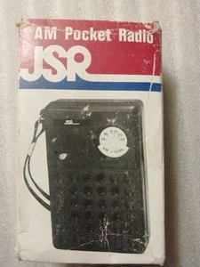 Vintage JSR Solid State Am Taschenradio Neu Originalverpackt Selten! Made In Hong Kong! - Bild 1 von 4