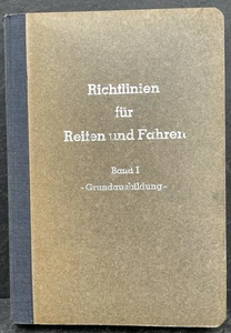 Richtlinien für Reiten und Fahren Band 1 Grundausbildung 13. Auflage (BÜ 017 ) - Imagen 1 de 2