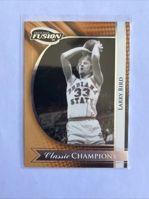 2009 Press Pass Fusion Classic Champions Larry Bird #CCH-3 HOF - Image 1 of 2