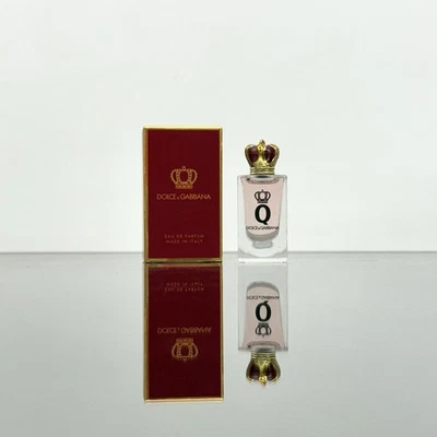 Perfume de mujer Dolce & Gabbana Q (queen) 5 ml-0,17 oz EDP Splash MINI tamaño de viaje ( Foto 1 de 2