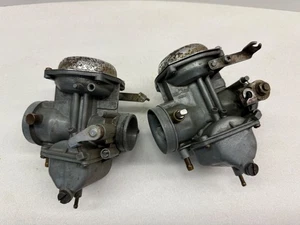 VINTAGE HONDA CB350 CB 350 TWIN CYLINDER CARBS CARBURETORS VINTAGE 1970'S - Imagen 1 de 10