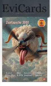 Zlunfapocho 3000 - Nr. 26 - Special Holo - Neuroblast Brainrot Party - Picture 1 of 1