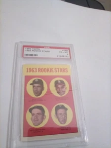 Tarjeta 1963 Topps - Rookie Stars Gaylord Perry, Tommie Sisk, Dick Egan #169 (RC) - Imagen 1 de 2