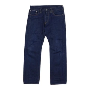 John Lewis Selvedge Denim Jeans Mens W34 L31 Blue Regular Fit - Picture 1 of 15