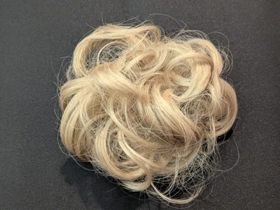 Women's Messy Curly Bun Ponytail Hair Extension Light Ash Blonde - Image 1 of 4