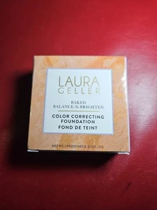 LAURA GELLER Baked Balance-n-Brighten LIGHT Color Correcting Foundation 0.32oz - Picture 1 of 3