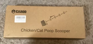 10inch Large Metal Chicken Poop Scooper, 24 to 68" Long Chicken Coop Litter S... - Picture 1 of 4