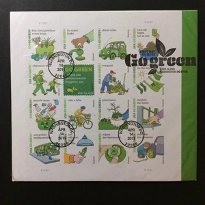 BroadviewStamps USA #4524 souvenir sheet first day of issue. - Picture 1 of 3