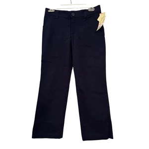 Cherokee Uniform Pants Girls Navy Blue Schoolwear Adjustable Waist 10P - Picture 1 of 12