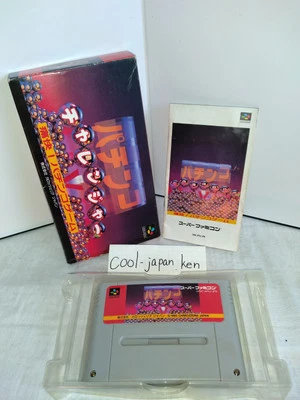 PACHINKO CHALLENGER Nintendo SNES Super Famicom SFC Game Japan - Image 1 of 4