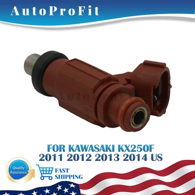 NEW For 2011-2014 Kawasaki KX250F 49033-0026 Fuel Injector US Foto 1 de 4