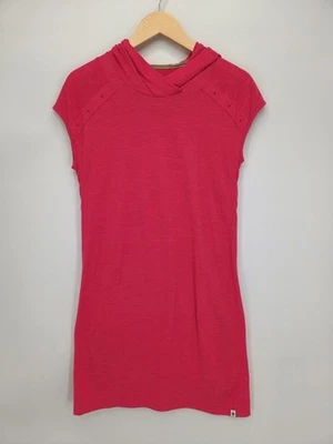 Vestido con capucha SmartWool para mujer Everyday Exploration rosa lana merino talla pequeña Foto 1 de 4
