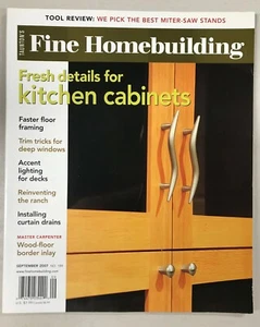 FINE HOMEBUILDING MAGAZINE - #189 SEP 2007 - Picture 1 of 1