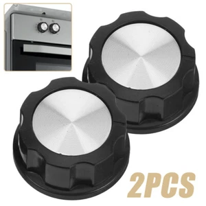  2x Kitchen Timer Knobs Switch Button Cooker Accessory Air Fryer Replacement - Picture 1 of 11