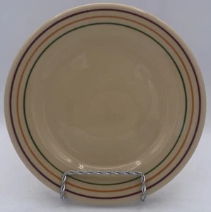 Buffalo China "PENDLETON" Dessert Plates Restaurant Ware 7" 3 Stripes (4) - Picture 1 of 3