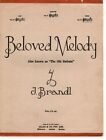 Beloved Melody - "The Old Refrain" - J. Brandl - Vintage Music Sheet