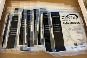 Zynex Medical Electrodes 40 2" Round Electrodes (10 packs of 4) for Tens Unit - Picture 1 of 4