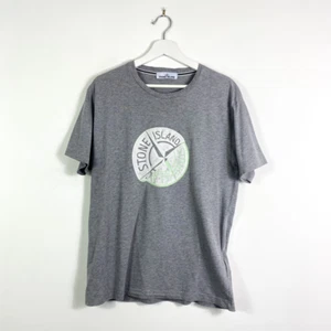 Stone Island T-Shirt Gr.L Herren Grau Logo Kurzarm - Bild 1 von 7