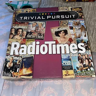 TRIVIAL PURSUIT, QUESTIONS & ANSWER GAME, RADIO TIMES, NEW OTHER - Image 1 of 4