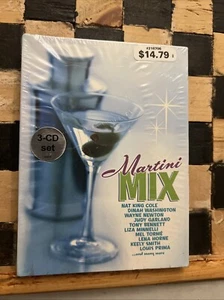 Martini Mix 3 CD set by Various Artists Nat King Cole, Louis Prima & More NEW - Foto 1 di 4
