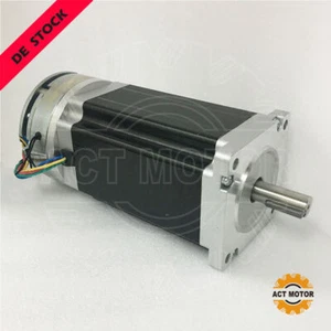 ACT 1PC Schrittmotor Nema34 Stepper 34HS5460D14L34J5-S8 150mm,12N.m,6A,Φ14,Brake - Bild 1 von 7