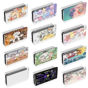 For Nintendo Switch Oled TV Dock Station PC Hard Protective Shell Dock Cover - Picture 1 of 34