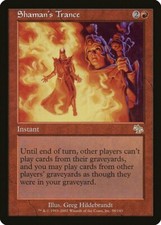 Shaman's Trance Judgment NM Red Rare MAGIC THE GATHERING MTG CARD ABUGames
