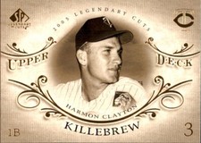 2005 Upper Deck SP Legendary Cuts #34 Harmon Killebrew MINNESOTA TWINS
