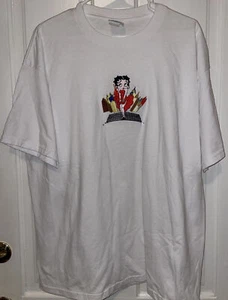 Betty Boop Womens T-Shirt XL Extra Large Bling City Jerzees Activewear - Bild 1 von 6