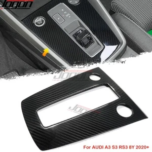 Panel cambiador de cambios con consola de carbono real para AUDI A3 S3 RS3 8Y 2020 2021 2022-2024 - Imagen 1 de 9