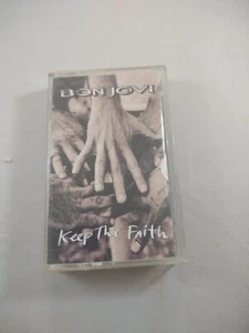 Bon Jovi Keep The Faith Cassette Tape Album 1992  - Picture 1 of 4