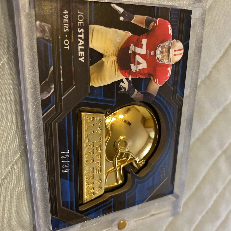 2014 Topps Comemorativo 2013 Topps All-Pro Team 75/99 Joe Staley #APT-JS - Imagem 1 de 2