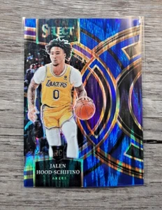JALEN HOOD-SCHIFINO 2023-24 SELECT BLUE TECTONIC PRIZM PREMIER LAKERS RC/99 - Foto 1 di 3