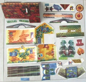 Éléments cartonnés pour la construction d'un vieux moulin Fromagerie Grosjean - Bild 1 von 2