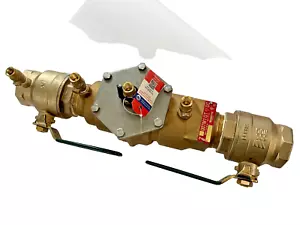Watts 2” - 007M1QT DC Double Check Valve Assembly / Brass / NEW - Picture 1 of 17
