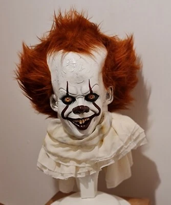 1:1 Pennywise Bust - from IT - Overhauled Trick or Treat Studios Mask. - Image 1 of 4