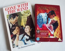 GONE WITH THE WIND / CLARK GABLE / BUNDLE - ILLUSTRATED SCREENPLAY + REGION2 DVD