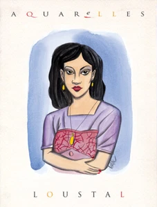 LOUSTAL PORTFOLIO AQUARELLES - 222 ex. n°/signés 15 planches 2000 - Imagen 1 de 2