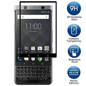 COVER COMPLETA protezione schermo vetro temperato salvaschermo per BlackBerry Keyone - Foto 1 di 6